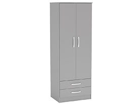 Birlea Lynx 2 Door Combi Wardrobe