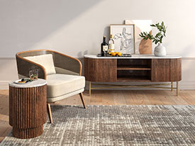 Corndell Global Home Harvard Living and Dining Collection