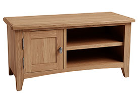 Furniture Mill Gainsborough TV Unit  in Oak