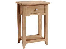 Furniture Mill Gainsborough Telephone Table  in Oak