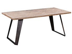 Furniture Mill Ibstock 1.4m Fixed Top Table 