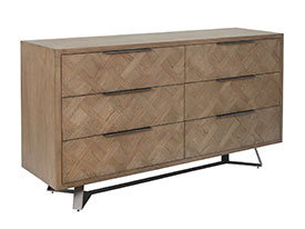 Furniture Mill Ibstock 6 Drawer Chest