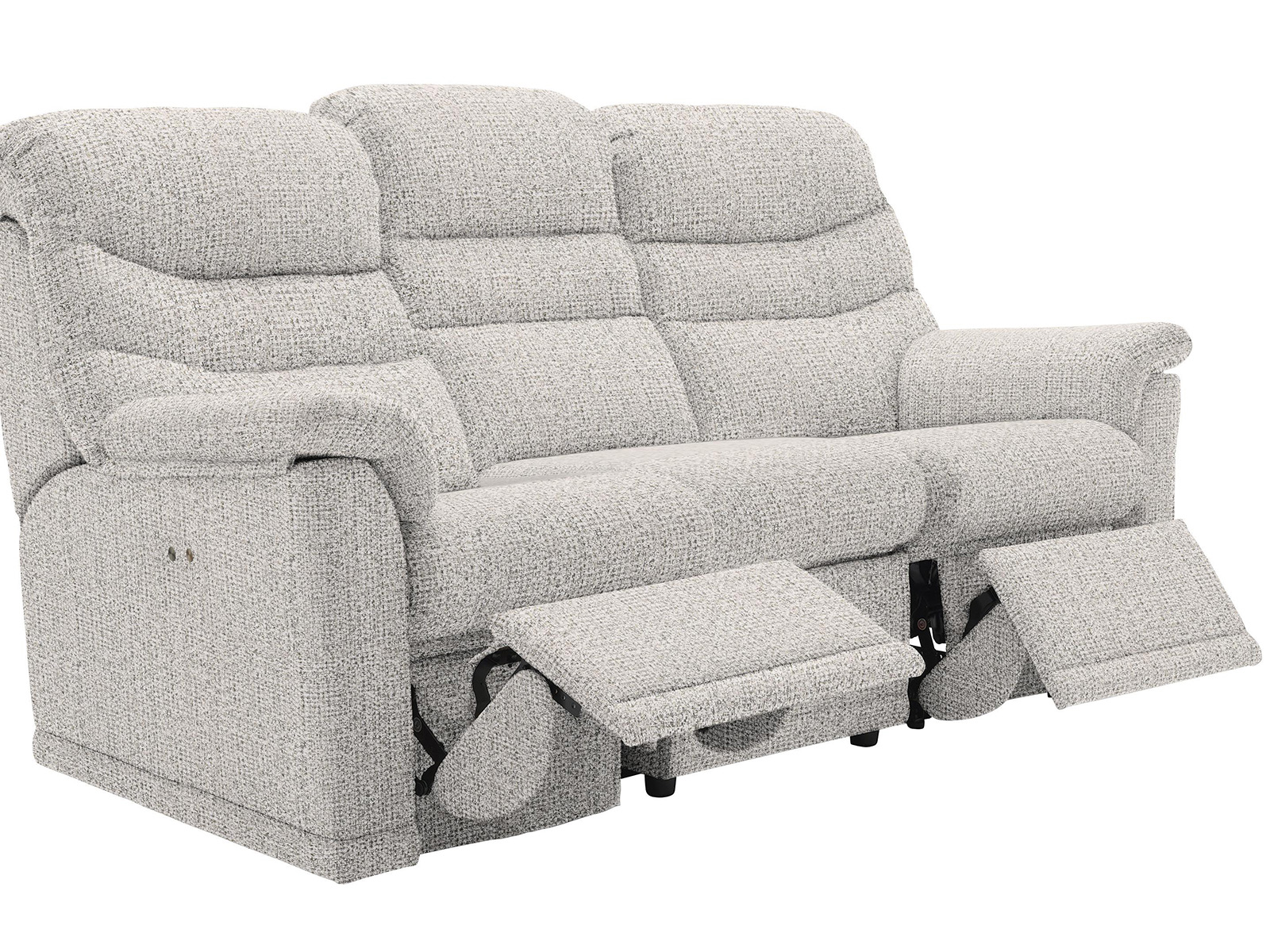 G Plan Upholstery Malvern Three Seat Double Power Recliner (3 cushions)