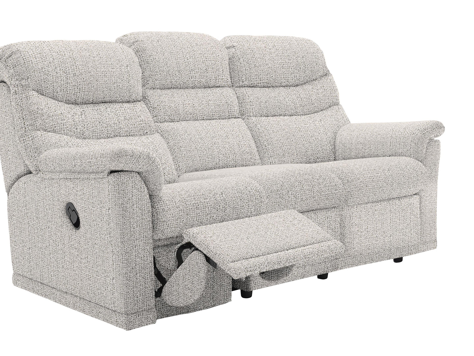 G Plan Upholstery Malvern Three Seat LHF Manual Recliner