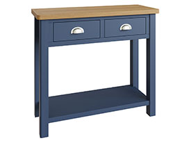 Furniture Mill Radford Blue Console Table