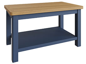 Furniture Mill Radford Blue Small Coffee Table