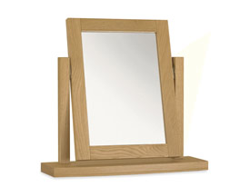 Bentley Designs Hampstead Vanity Mirror in Oak